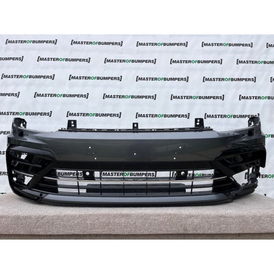 VW Tiguan R Line Mk2 Suv 2016-2020 Front Bumper 4 Pdc + Jets Genuine [v102]