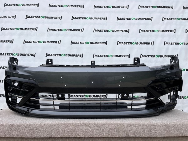 VW Tiguan R Line Mk2 Suv 2016-2020 Front Bumper 4 Pdc + Jets Genuine [v102]