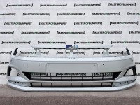 VW Polo Bluemotion Hatchback Mk6 2017-2021 Front Bumper 4 Pdc Genuine [v111]