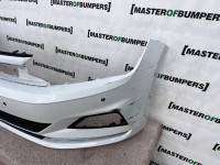 VW Polo Bluemotion Hatchback Mk6 2017-2021 Front Bumper 4 Pdc Genuine [v111]