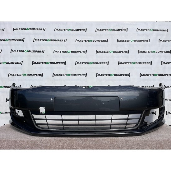 VW Sharan Mk2 Mpv 2011-2021 Front Bumper 6 Pdc No Jets Genuine [v116]