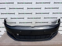 VW Sharan Mk2 Mpv 2011-2021 Front Bumper 6 Pdc No Jets Genuine [v116]