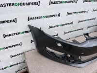 VW Polo Highline Se Mk5 6r0 2009-2013 Front Bumper No Pdc + Jets Genuine [v145]