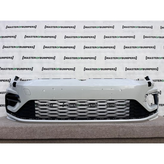 VW Golf R Line Mk7.5 Hatchback 2017-2019 Front Bumper 4 Pdc +jets Genuine [v165]