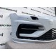 VW Golf R Line Mk7.5 Hatchback 2017-2019 Front Bumper 4 Pdc +jets Genuine [v165]