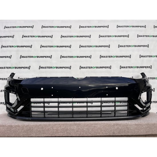 VW Golf R Mk7.5 Hatchback Esta 2017-2019 Front Bumper 4 Pdc +jets Genuine [v168]