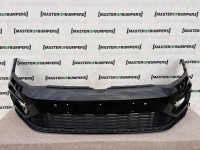 VW Golf R Line Mk7.5 Hatchback 2017-2019 Front Bumper 4 Pdc +jets Genuine [v173]