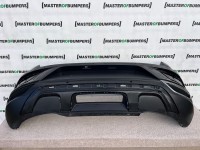 VW Troc T Roc Evo Style Lift 2022-on Rear Bumper Black 6 Pdc Genuine [v184]