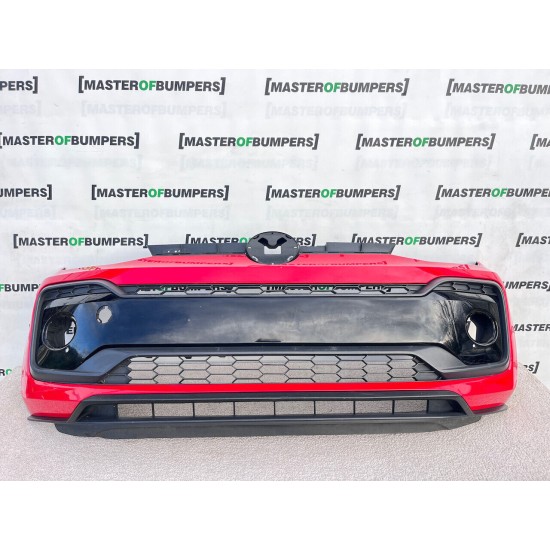 VW Up Gti Facelift Hatchback 2016-2021 Front Bumper Red Genuine [v187]