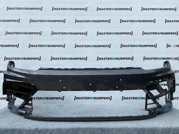 VW Tiguan R Line Mk2 2016-2020 Front Bumper In Grey No Jets Genuine [v41]