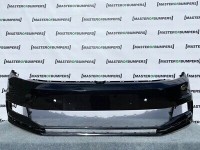 VW Touran Mk2 2015-2020 Front Bumper In Black Genuine [v93]