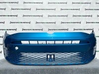 VW Caddy Van Mpv Mk5 2020-on Front Bumper In Blue Genuine [v186]