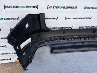 VW Touareg R Line Mk3 2018-2021 Rear Bumper Black 6 Pdc Genuine [v233]