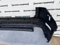 VW Touareg R Line Mk3 2018-2021 Rear Bumper Black 6 Pdc Genuine [v233]