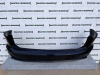 VW Touareg R Line Mk3 2018-2021 Rear Bumper Black 6 Pdc Genuine [v233]