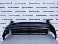 VW Touareg R Line Mk3 2018-2021 Rear Bumper Black 6 Pdc Genuine [v233]