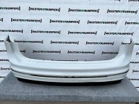 VW Tiguan R Line Mk2 2016-2019 Rear Bumper In White 6 Pdc Genuine [v336]