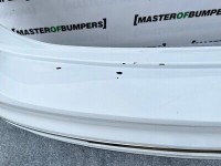 VW Tiguan R Line Mk2 2016-2019 Rear Bumper In White 6 Pdc Genuine [v336]