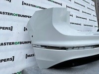 VW Tiguan R Line Mk2 2016-2019 Rear Bumper In White 6 Pdc Genuine [v336]