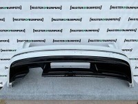 VW Tiguan R Line Mk2 2016-2019 Rear Bumper In White 6 Pdc Genuine [v336]