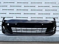 VW Golf Se Mk7 2013-2016 Front Bumper Grey Jets 4 Pdc Genuine [v389]