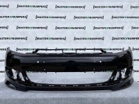 VW Golf R Line Mk6 2009-2012 Front Bumper Black 6 Pdc + Jets Genuine [v498]