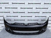 VW Golf R Line Mk6 2009-2012 Front Bumper Black 6 Pdc + Jets Genuine [v498]