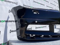 VW Touran Se Mk2 2015-2020 Front Bumper Black 6 Pdc + Jets Genuine [v533]