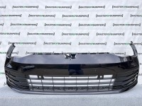 VW Golf Se Mk8 2020-on Front Bumper Black 6 Pdc Genuine [v604]