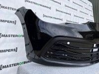 VW Golf Se Mk8 2020-on Front Bumper Black 6 Pdc Genuine [v604]