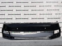 VW Touran Se Mk2 2015-2020 Front Bumper Grey 4 Pdc No Jets Genuine [v619]