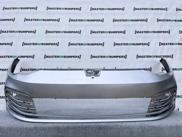 VW Golf Se Mk8 2020-on Front Bumper Silver Genuine [v219]