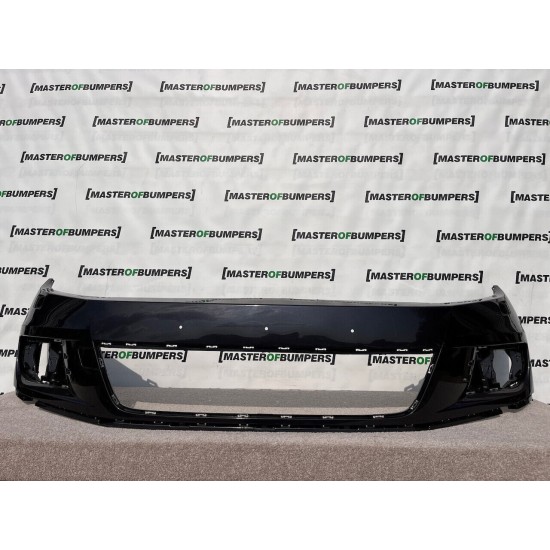 VW Tiguan Se Basic Mk1 Lift 2012-2015 Front Bumper No Pdc + Jets Genuine [v771]