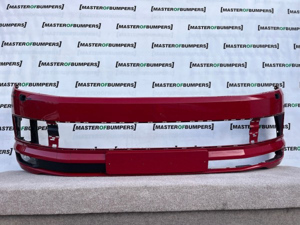 VW Transporter Caravelle T6 2016-2019 Front Bumper 4 Pdc + Jets Genuine [v944]