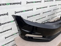 VW Touran Mk2 Bluemotion 2015-2021 Front Bumper Black 4 Pdc Genuine [v989]