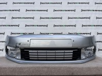 VW Polo Gt Highline 6c 2014-2017 Front Bumper 4 Pdc No Jets Genuine [v977]