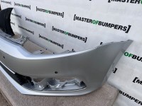 VW Polo Gt Highline 6c 2014-2017 Front Bumper 4 Pdc No Jets Genuine [v977]