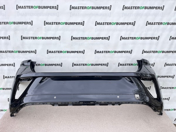 VW T-roc T Roc R Line Facelift 2022-on Rear Bumper Black 6 Pdc Genuine [v29]