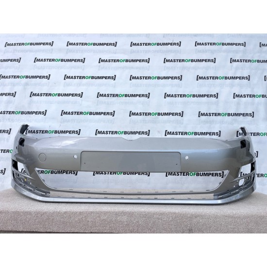 VW Golf Life Se Mk7 Hatchback 2013-2016 Front Bumper 4 Pdc + Jets Genuine [v51]