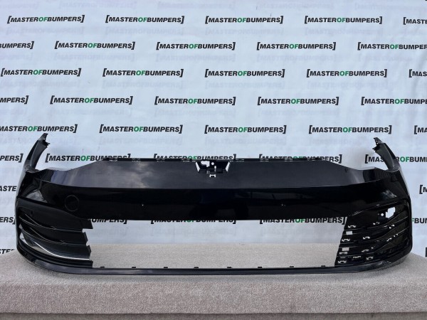 VW Golf Style Mk8 Hatchback 2020-2024 Front Bumper Black 4 Pdc Genuine [v32]