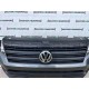 VW Crafter Man Tge 2017-2024 Front Bumper Grey With Grill Genuine [v54]