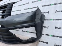 VW Crafter Man Tge 2017-2024 Front Bumper Grey With Grill Genuine [v54]