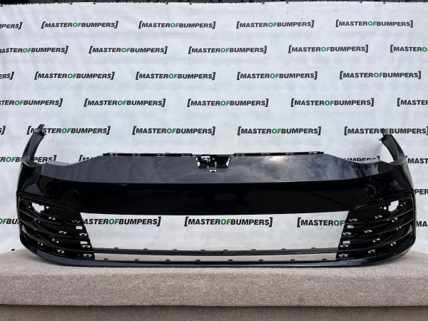 VW Golf Style Se Mk8 Hatchback 2020-2024 Front Bumper Black Genuine [v63]