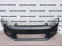 VW Polo Se Bluemotion 6c 2014-2017 Front Bumper No Pdc +jets Genuine [v608]