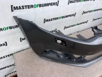 VW Polo Se Bluemotion 6c 2014-2017 Front Bumper No Pdc +jets Genuine [v608]