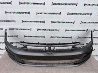 VW Polo Bluemotion Hatchback Mk6 2017-2021 Front Bumper No Pdc Genuine [v110]