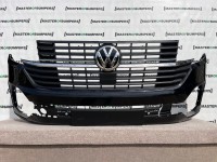 VW Transporter Caravelle T6.1 Lift 2020-2023 Front Bumper Black Genuine [v116]