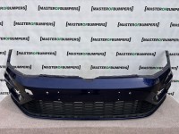 VW Golf R Line Mk7.5 Hatchba 2017-2019 Front Bumper 4 Pdc No Jets Genuine [v122]