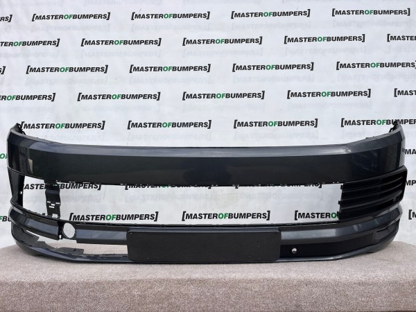 VW Transporter Caravelle T6 2016-2019 Front Bumper 4 Pdc No Jets Genuine [v149]