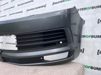 VW Transporter Caravelle T6 2016-2019 Front Bumper 4 Pdc No Jets Genuine [v149]